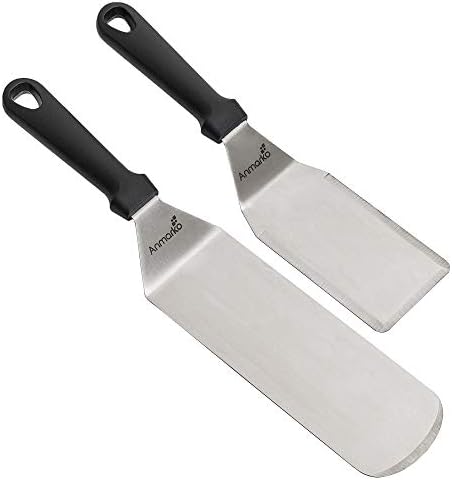 Spatula Turner Stainless Steel - Metal Spatula Set - Hibachi Spatula