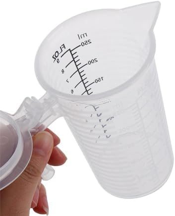 Measuring Cup With Lid,Plastic Measuring Cups,ML measuring cup for