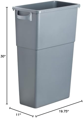 Genuine Joe 23 Gal Space-Saving Waste Container