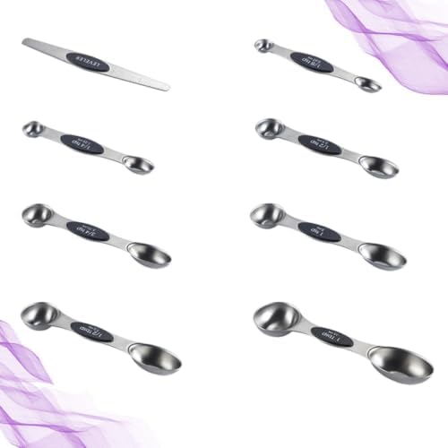 Stainless Steel Double End Measuring Spoons Set, Baking Tool