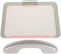 Color-coded Plastic Cutting Board Set with Holder Stand