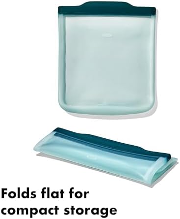 OXO Good Grips Silicone Reusable Bags - 4 Piece Starter Set