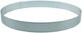 Keewah Round Perforated Tart Ring, 9", Stainless Steel