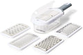 Sur La Table 5-In-1 Grate & Slice Set, White