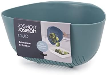Joseph Joseph Duo Triangular Colander, Food Strainer with Vertical
