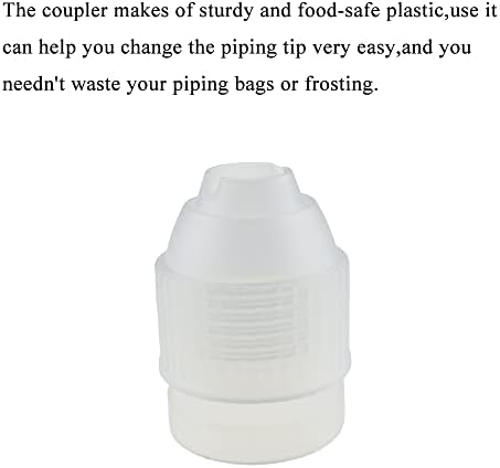 HAHIYO Plastic Couplers of Large Size Easy to Twist For Cake