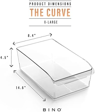 BINO Plastic Storage Bins, X-Large, Multi-Use Organizer