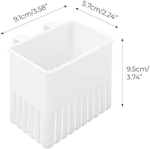 2PCS Silverware Drainer Drying Basket for Sink – Compact Kitchen
