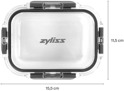 Zyliss Glass Food Storage Container 12.5oz, Shatter Resistant