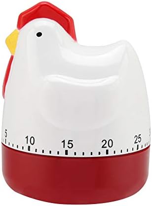 Cooking Timer Magnet, Lovely Chicken Timer Mechanical Kitchen Cooking