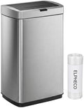 ELPHECO 50 Litre Automatic Kitchen Trash Can with Lid