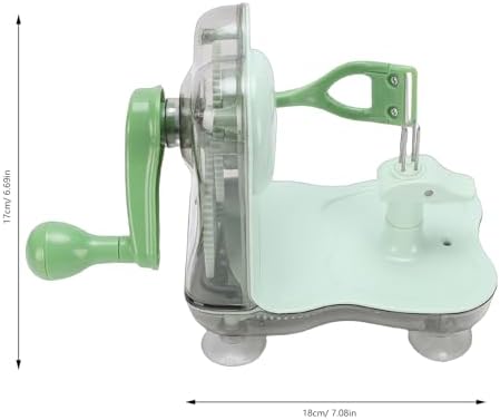 SUNGOOYUE Peeler, ABS Hand Crank Fruit Peeler Corer Slicer 3 in 1