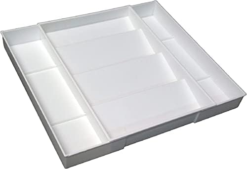 Dial Industries Expandable Kitchen Drawer Spice Jar Organizer Tray