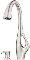 Pfister Indira Pull-Down Kitchen Faucet, Stainless Steel