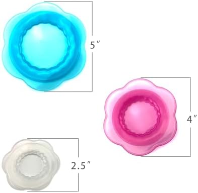 FixtureDisplays Food Storage Covers, Set of 3 Sizes
