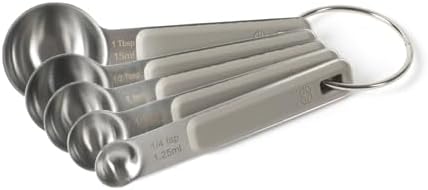 Calphalon Prime Measuring Spoons, 5-Piece Stainless Steel Measuring