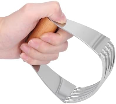 Pastry Blender 5-Blade Stainless Steel, Soft Grip Handle