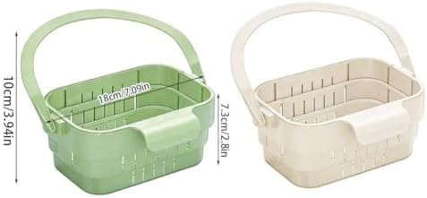Foldable Hanging Sink Drain Basket Stretchable Kitchen Colander with