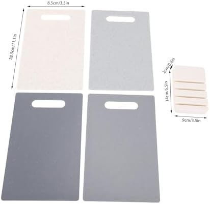 Cutting Board Set, Color Coded Chopping Mats for Meat, Fish