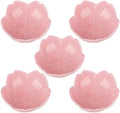 WHJY Pink Cherry Blossom Dish Set, Cute Pink Ceramic Plates