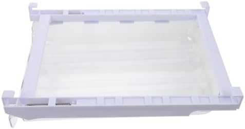 Egg Holder Drawer Refrigerator Organizer Dispenser White Plastic