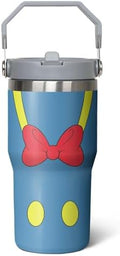 Cartoon Duck Tumbler 20 Oz With Lid and Flip Straw&Top Handle Cup