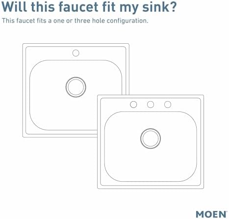Moen Shoreway Pull-Down Kitchen Faucet, Spot Resist Stainless