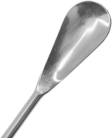 EISCO 6PK Lab Spatula Spoon, 9" - Stainless Steel, Polished - One