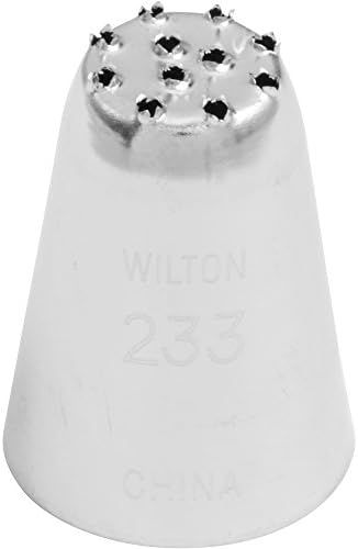 Wilton Grass Tip 233, Multi-Opening Piping Tip for Cake Decorating