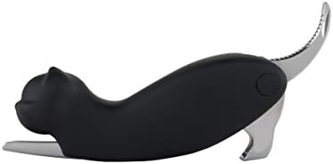 True Zoo Allie the Black Cat Corkscrew Wine Opener with Built-in