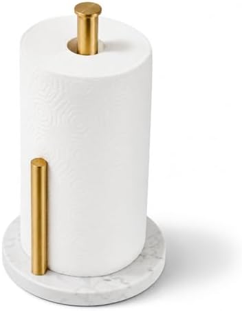 Brushed Gold Paper Towel Holder, 304 Stainless Steel