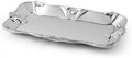 Arthur Court Fleur-De-Lis Bread Tray - Sand Casted Aluminum Serveware