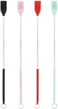 4pcs Silicone Pastry Brush Set, Barbecue Oil Basting Brush