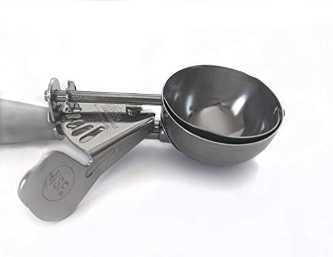 Update International (DP-8) 4 oz Stainless Steel Disher,Grey