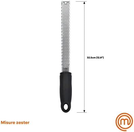 MasterChef Lemon Zester Grater Micro Planing Tool for Zesting Citrus