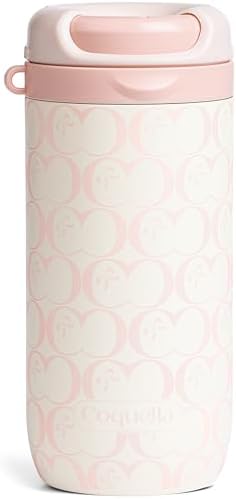 15 oz Stainless Steel Coffee Tumbler with Twist-Open Lid, Insulated