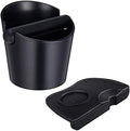 Coffee Knock Box,Set of 2 Pieces Espresso Knock Box Coffee Tamper Mat