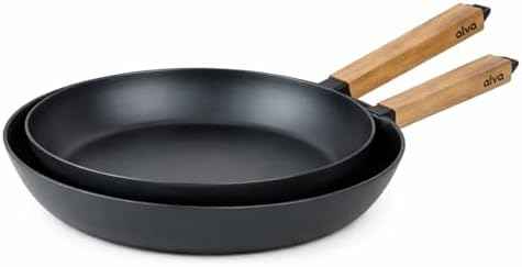 Alva Forest 8" & 11" Carbon Steel Frying Pan Set