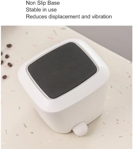 Yellow ABS Coffee Knock Box Removable Knock Bar Grind Waste Dump Bin