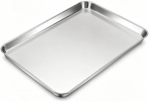 Stainless Steel Baking Sheet, Extra Large 20 x 14 Inch Heavy Duty