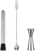 3 Pack Bar Tools, Includes 9.72" Muddler for Cocktails, 11.8" Bar