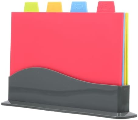 Color-coded Pp Plastic Cutting Boards Set, 4pcs Thickened Household