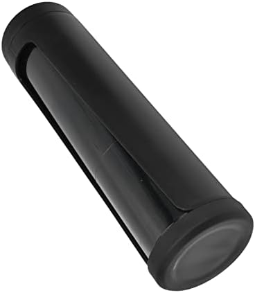 Coffee Filter Storage Dispenser with Visual Window Design, Black