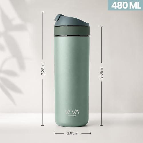 VIVA Recharge Tea Tumbler with Infuser, 16 oz