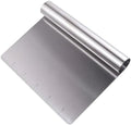 Stainless Steel Dough Cutter with Scale, Bench Scraper Pastry Spatula