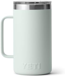 YETI Rambler 24 oz Mug, Vacuum Insulated, Stainless Steel with