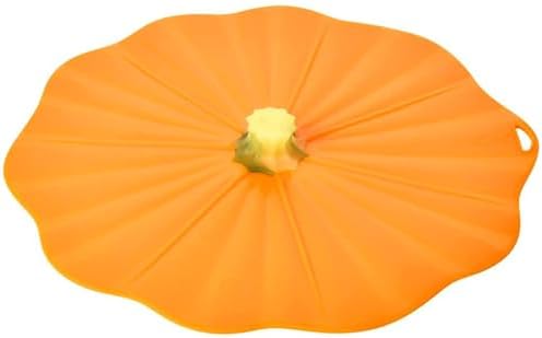 Charles Viancin Pumpkin Silicone Lid, 8 Inch