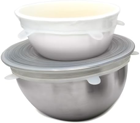 Norpro 6 Piece Reusable Silicone Lids, 2.5" to 11"