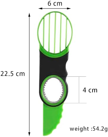 Stainless Steel Avocado Slicer, Corer and Paring Knife