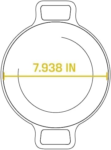 Lodge 8 Inch Pre-Seasoned Cast Iron Skillet - Image 5